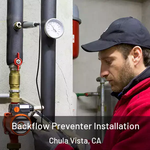  Backflow Preventer Installation Chula Vista, CA
