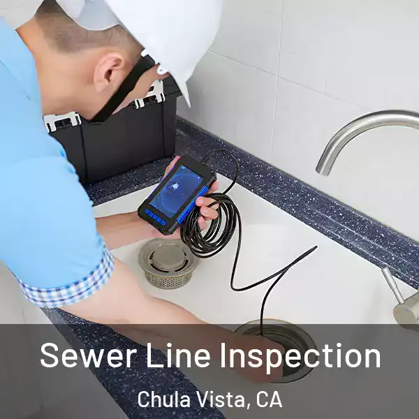  Sewer Line Inspection Chula Vista, CA