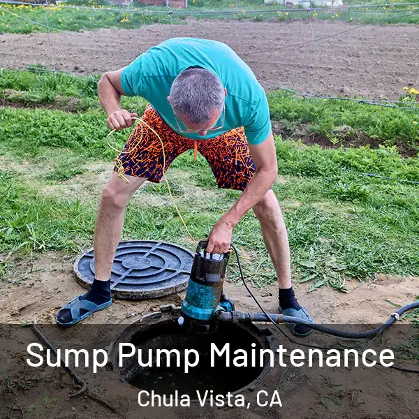  Sump Pump Maintenance Chula Vista, CA
