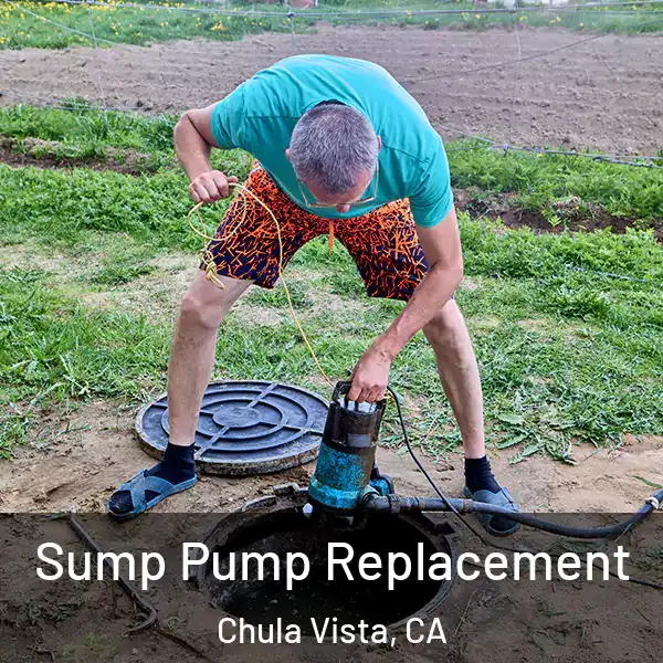  Sump Pump Replacement Chula Vista, CA