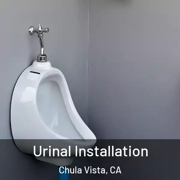  Urinal Installation Chula Vista, CA